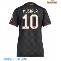 Camisa de time de futebol Bayern Munich Jamal Musiala #10 Replicas 3º Equipamento Feminina 2025-26 Manga Curta